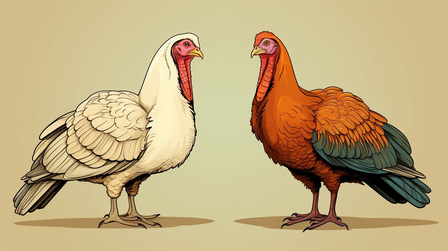 Difference turkey vs chicken